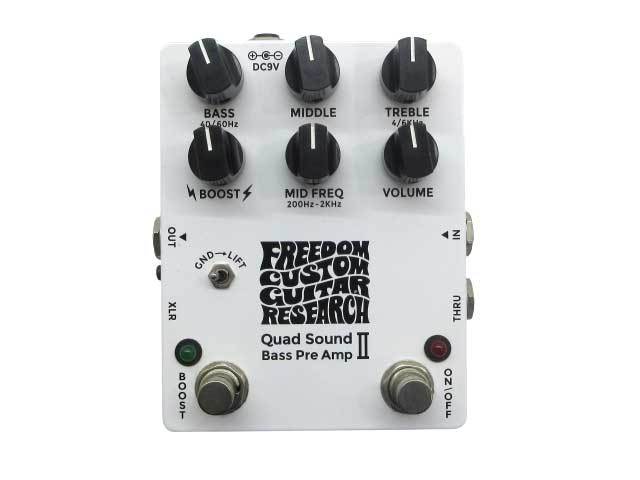 FREEDOM CUSTOM GUITAR RESEARCH Quad Sound Bass Pre AMP SP-BP-03