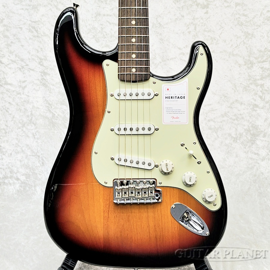 Fender Made In Japan Heritage 60s Stratocaster -3-Color Sunburst