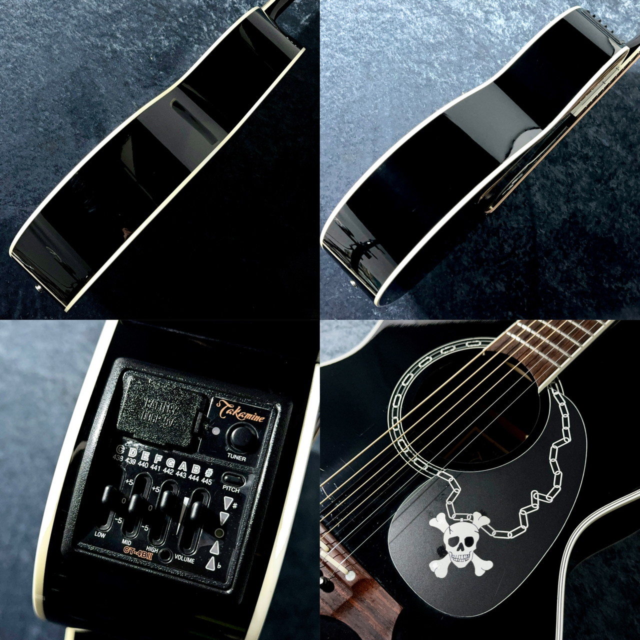 Takamine SKULL #7 BL【ショッピングクレジット無金利&超低金利キャンペーン】（中古）【楽器検索デジマート】