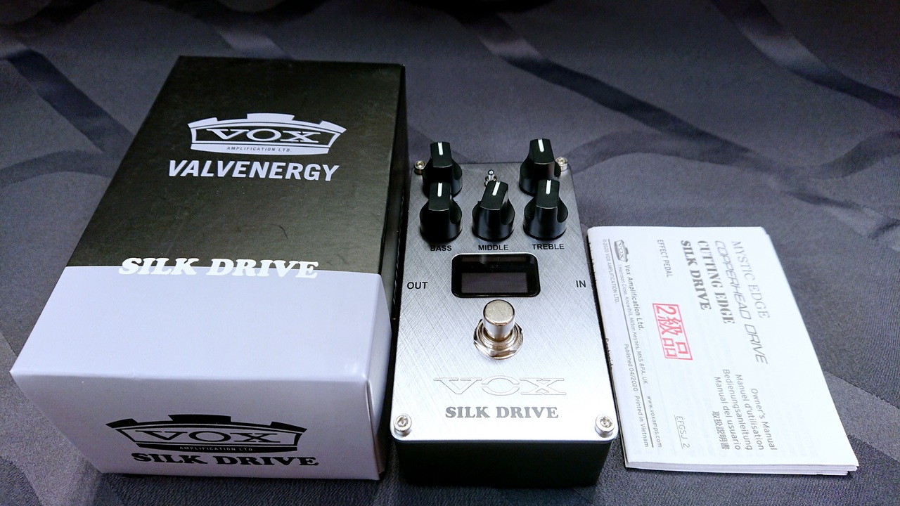 VOX VALVENERGY SILK DRIVE VE-SD【アウトレット特価】（新品特価/送料