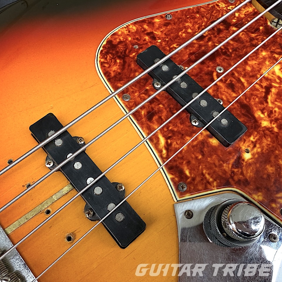 Fender 1960 Jazz Bass Refinished 3 Tone SB SLAB Board & First Year