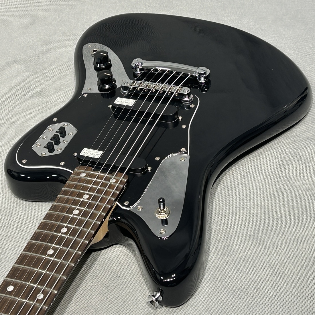 SCHECTER AR-07 BLK/R Black（新品）【楽器検索デジマート】