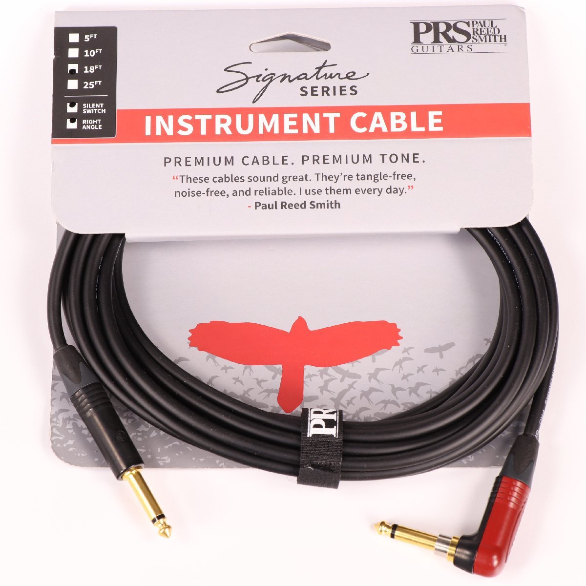 Paul Reed Smith(PRS) Signature Instrument Cable - Angle