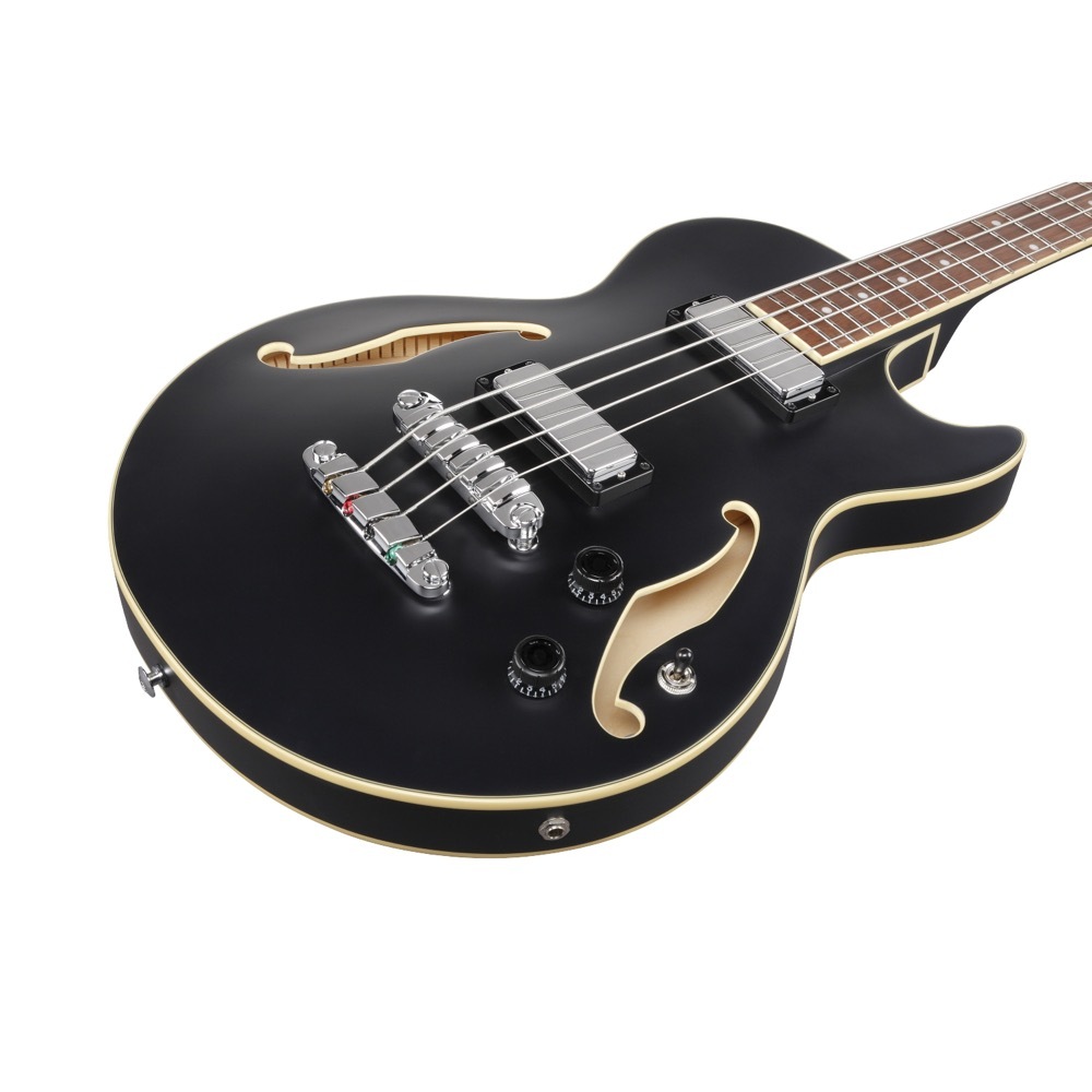 Ibanez AGB200-BKF Artcore Bass Black Flat エレクトリックアコースティックベース セミアコベース （新品/送料無料）【楽器検索デジマート】