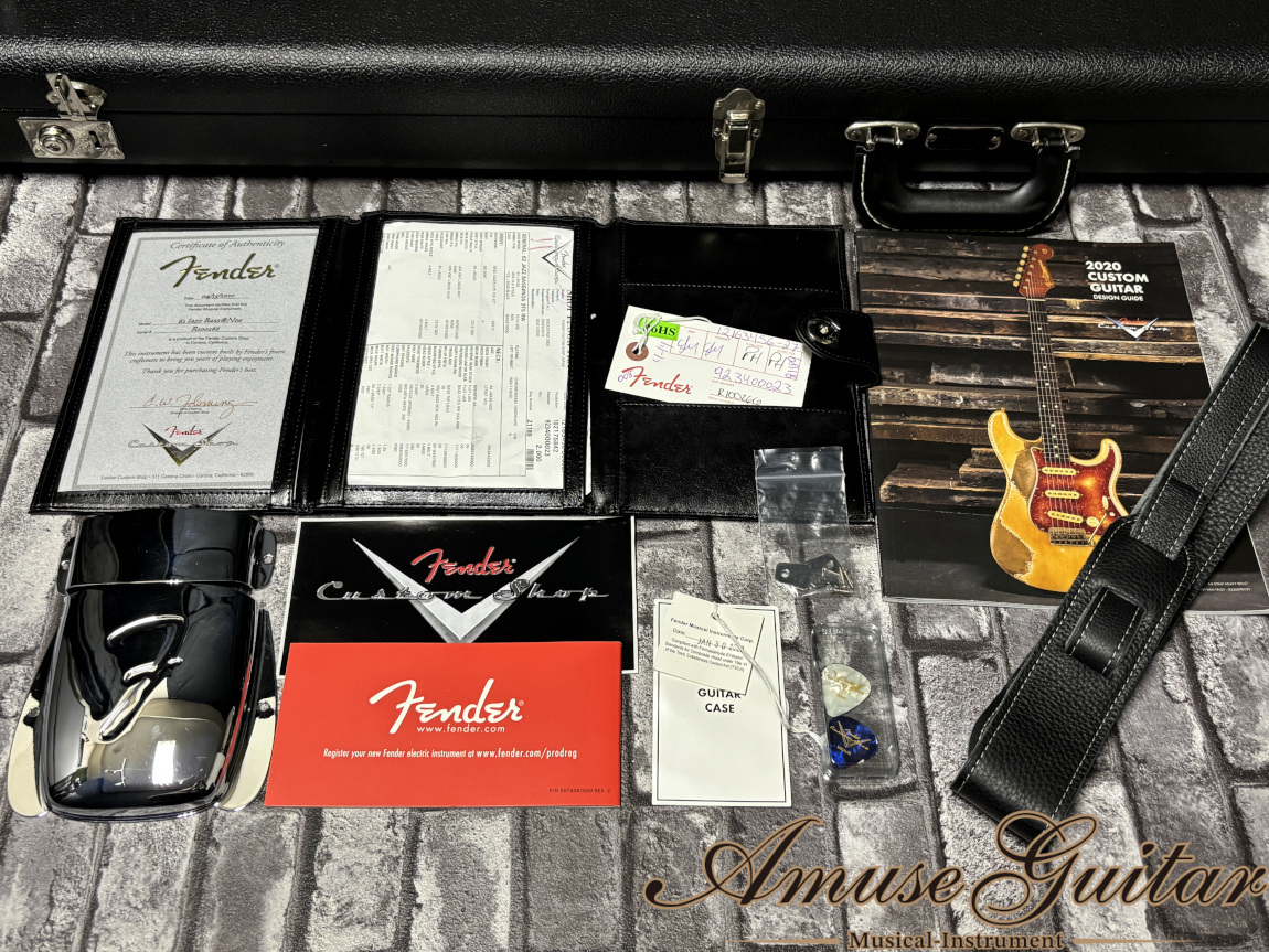 Fender Custom Shop 62 Jazz Bass NOS # 3TS 2020年製【AA BIRDSEYE