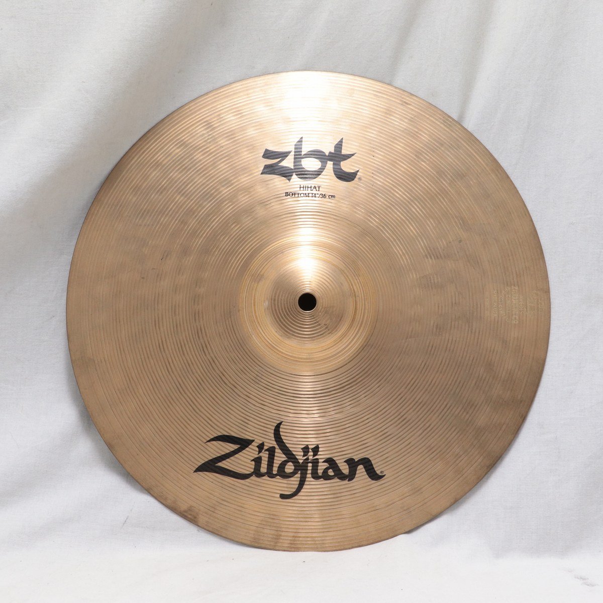 Zildjian ZBT HIHAT 14インチ ハイハット ボトムのみ 【池袋店】（新品特価）【楽器検索デジマート】