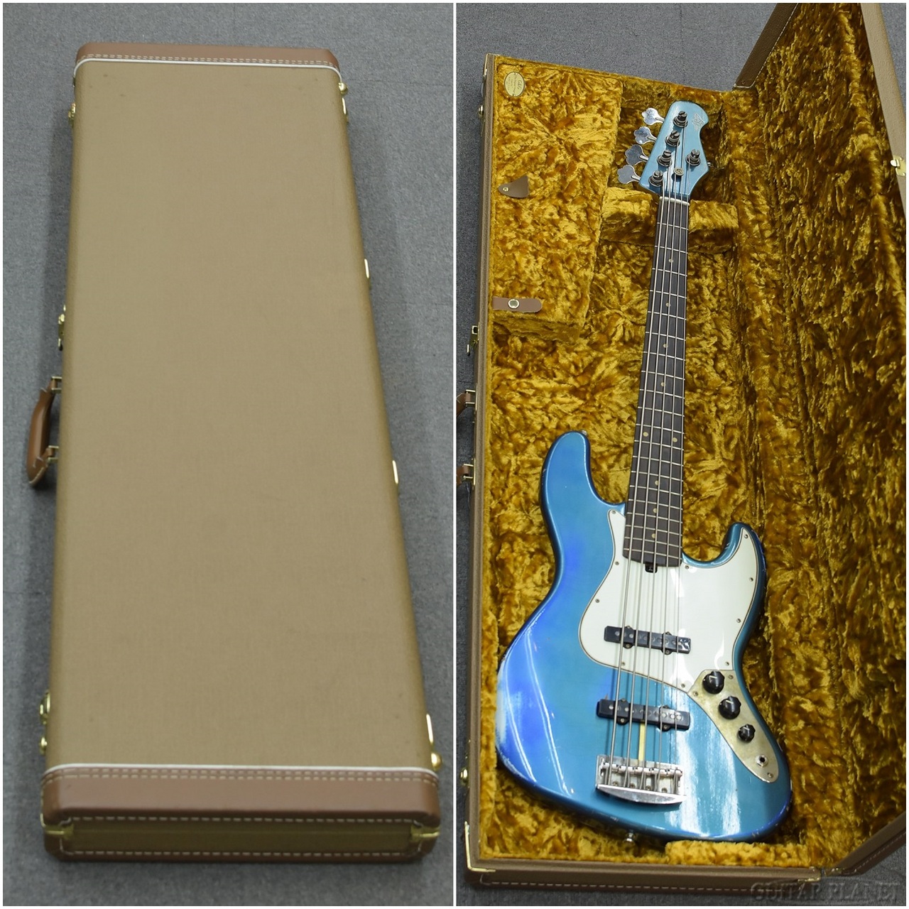 RS Guitarworks Contour Bass 63V -Lake Placid Blue/Road