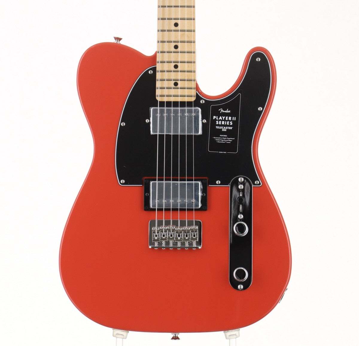 Fender Player II Telecaster HH Maple Fingerboard Coral Red 2024年