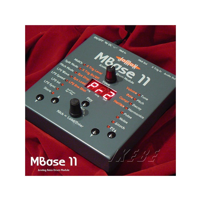 Jomox MBase 11【極太・キック専門アナログ音源】【ご注文後納期：約4 