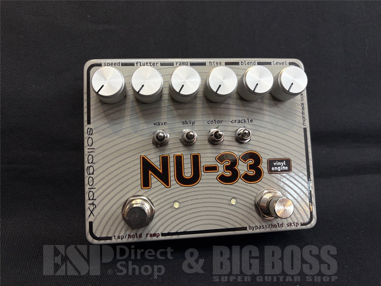 【新品ほぼ未使用】Solid Gold Fx NU-33 エフェクター Solid Gold Fx NU-33 エフェクター SolidGoldFx NU 33 | Vinyl Engine