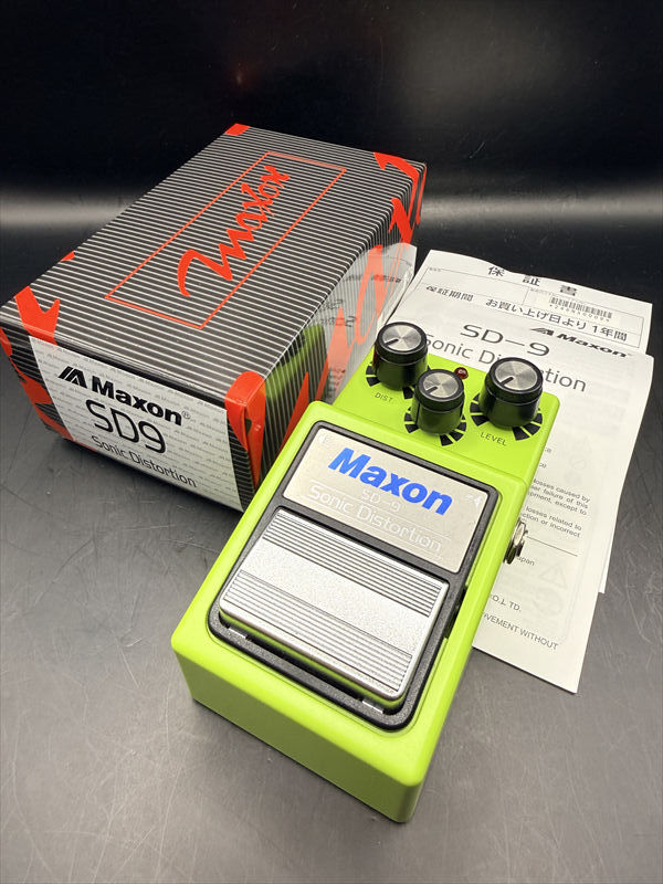 Maxon SD-9 -Sonic Distortion- Reissue（中古）【楽器検索デジマート】
