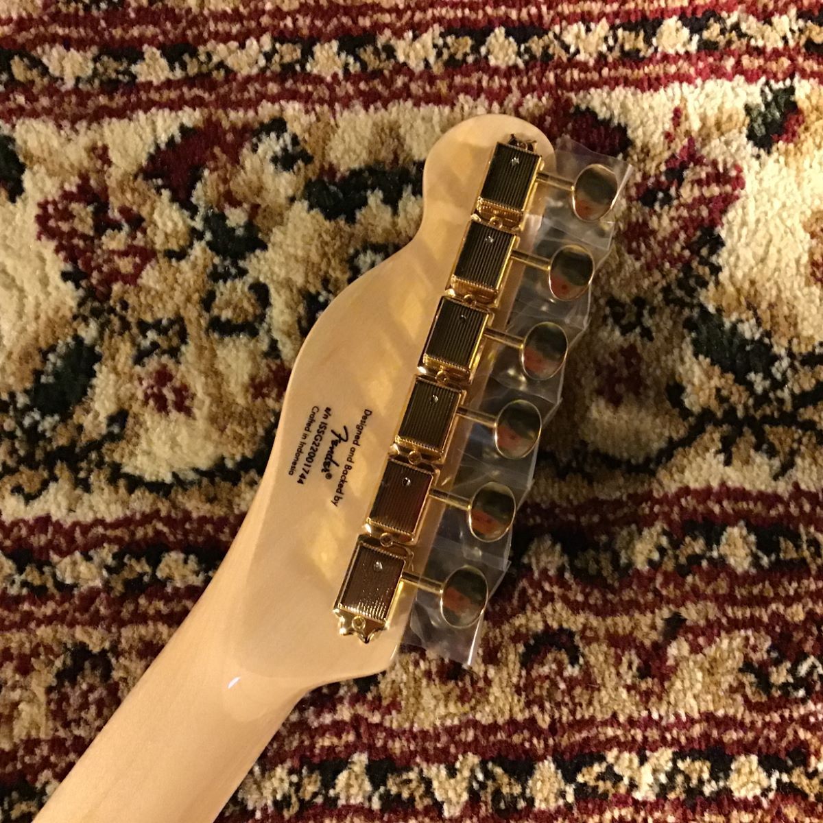 Squier by Fender 40th Anniversary Telecaster Gold Edition