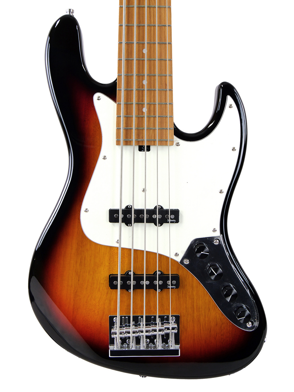 Sadowsky NYC MX21 VJ5 Maple Fingerboard (Tabacco Sunburst