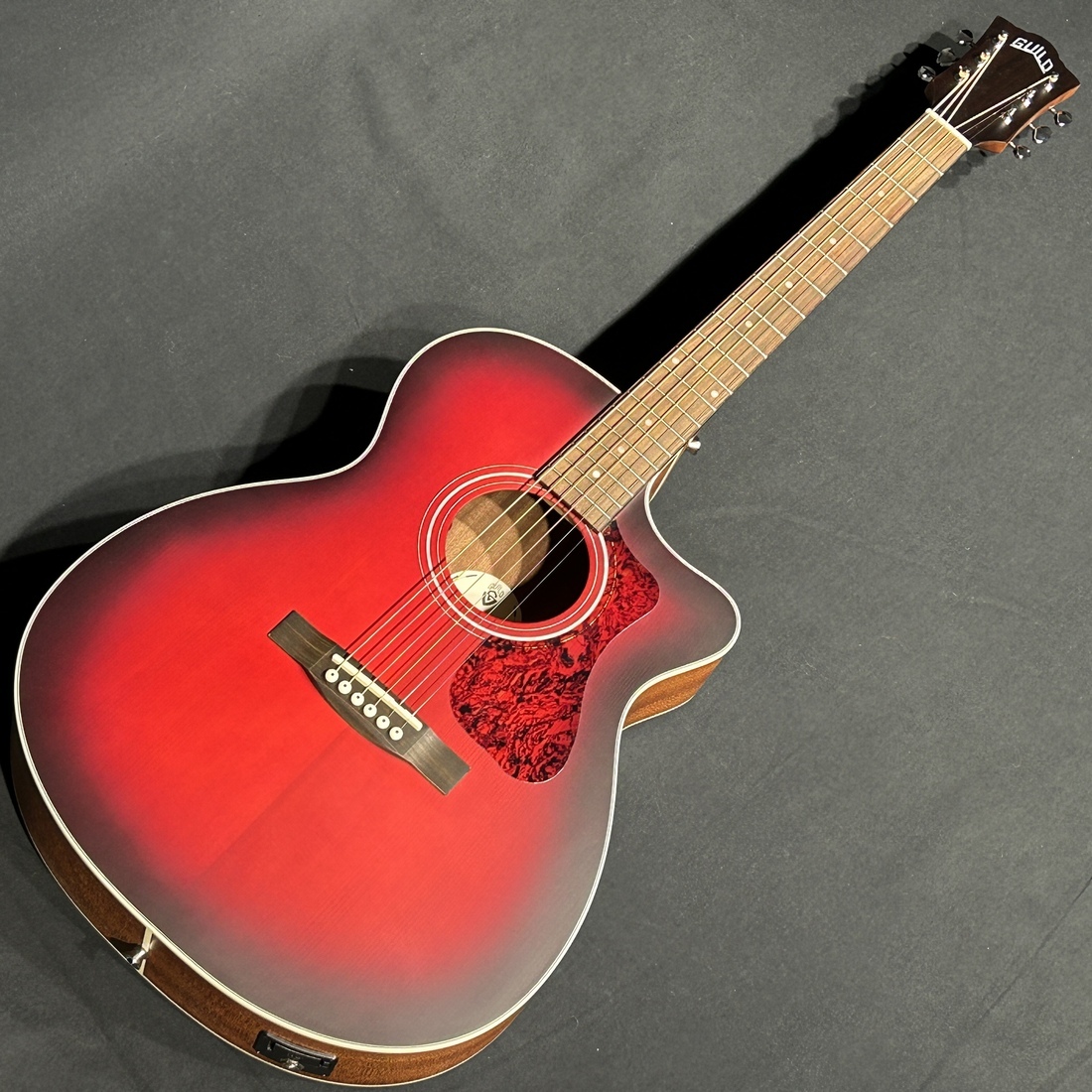 GUILD OM-240CE OXB Oxblood Burst（新品特価）【楽器検索デジマート】