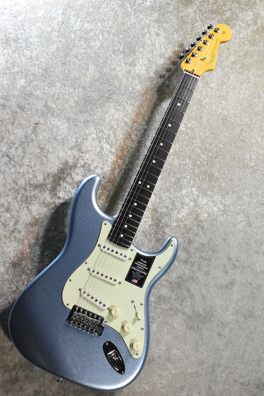 ギター Fender USA American professional ST Fender LTD AMERICAN PROFESSIONAL CLASSIC STRATOCASTER Mystic Ice