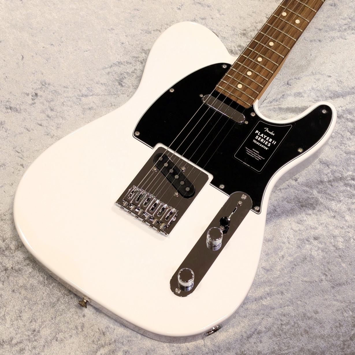 Fender Player II Telecaster / Polar White（新品/送料無料）【楽器
