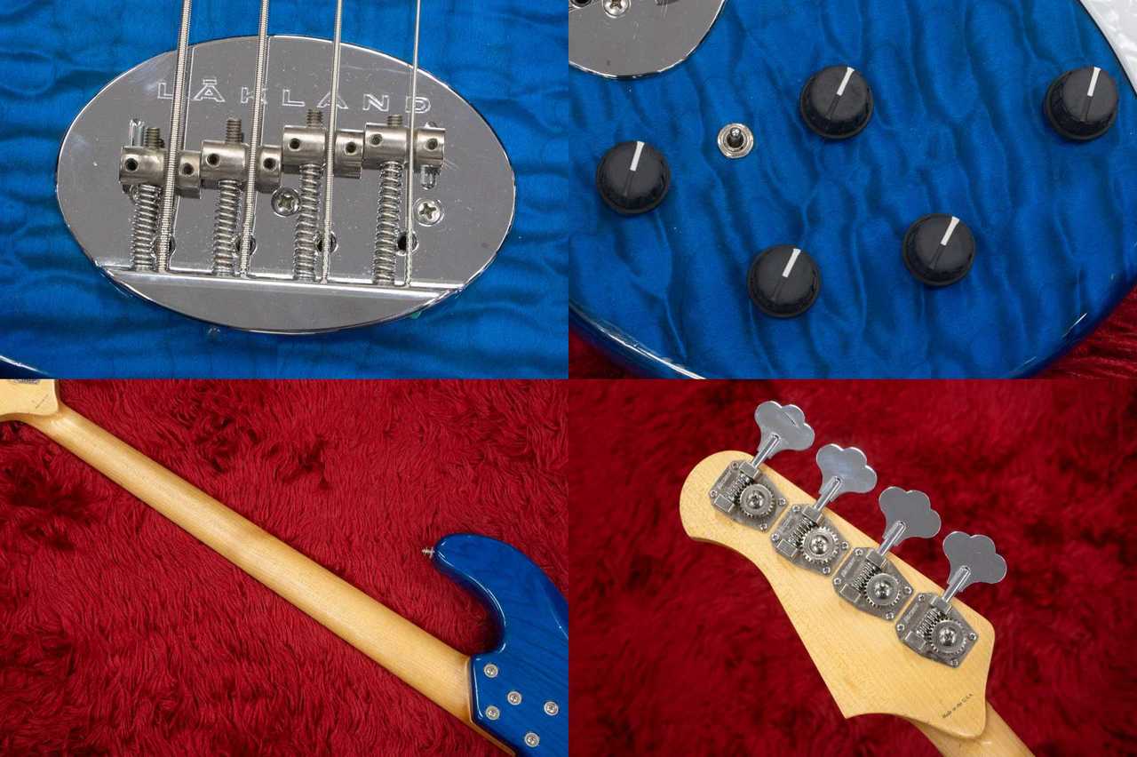 Lakland US 44-94 Deluxe Blue Translucent 2009-2010 3.835kg