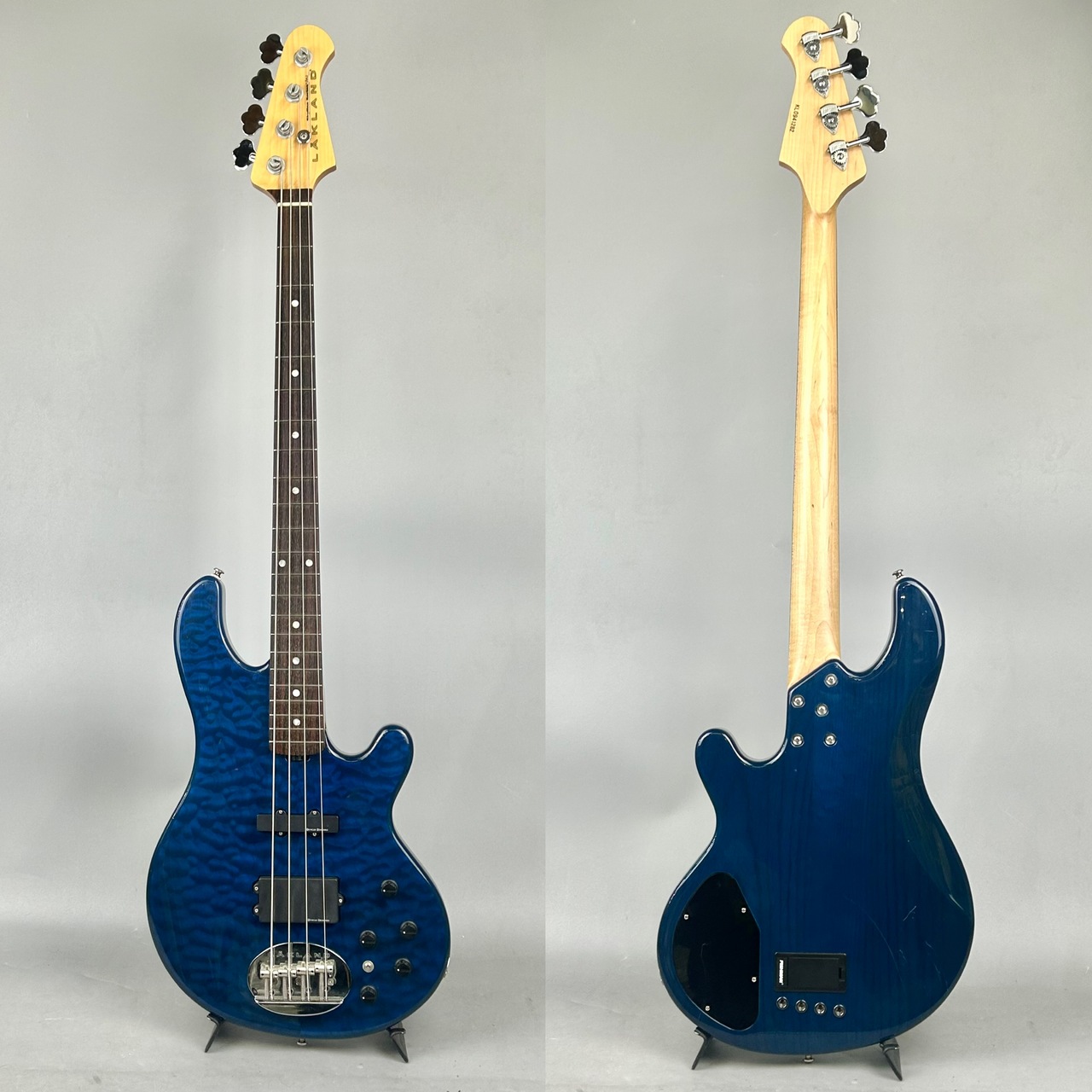 Lakland SK-4DX SKYLINE JAPAN SERIES Blue Translucent / Rosewood FB