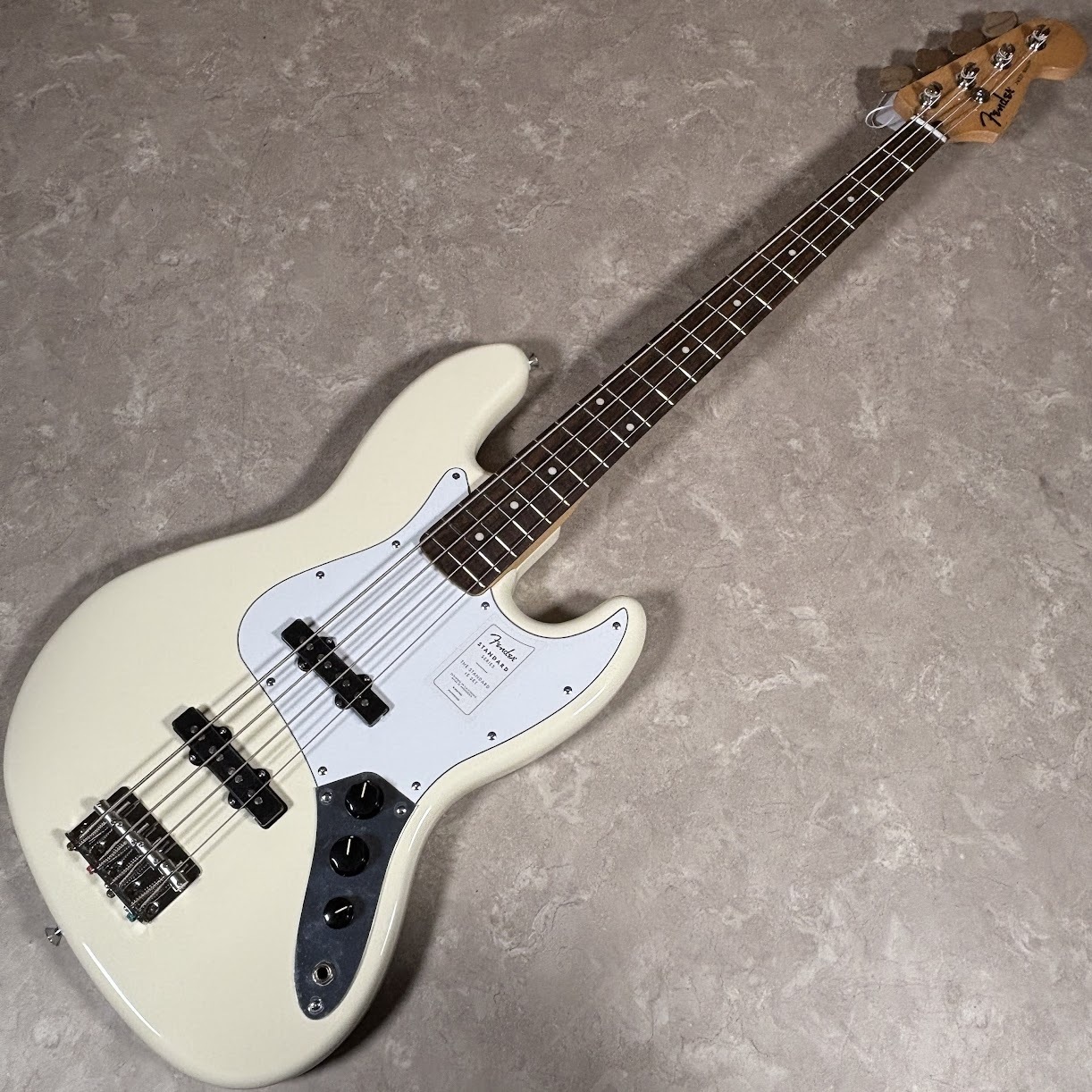 Fender Standard Jazz Bass Olympic White エレキベース ジャズベース