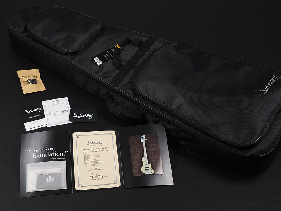 Sadowsky Metroline ML24 SC5 Ash 24-Fret Single Cut Bass