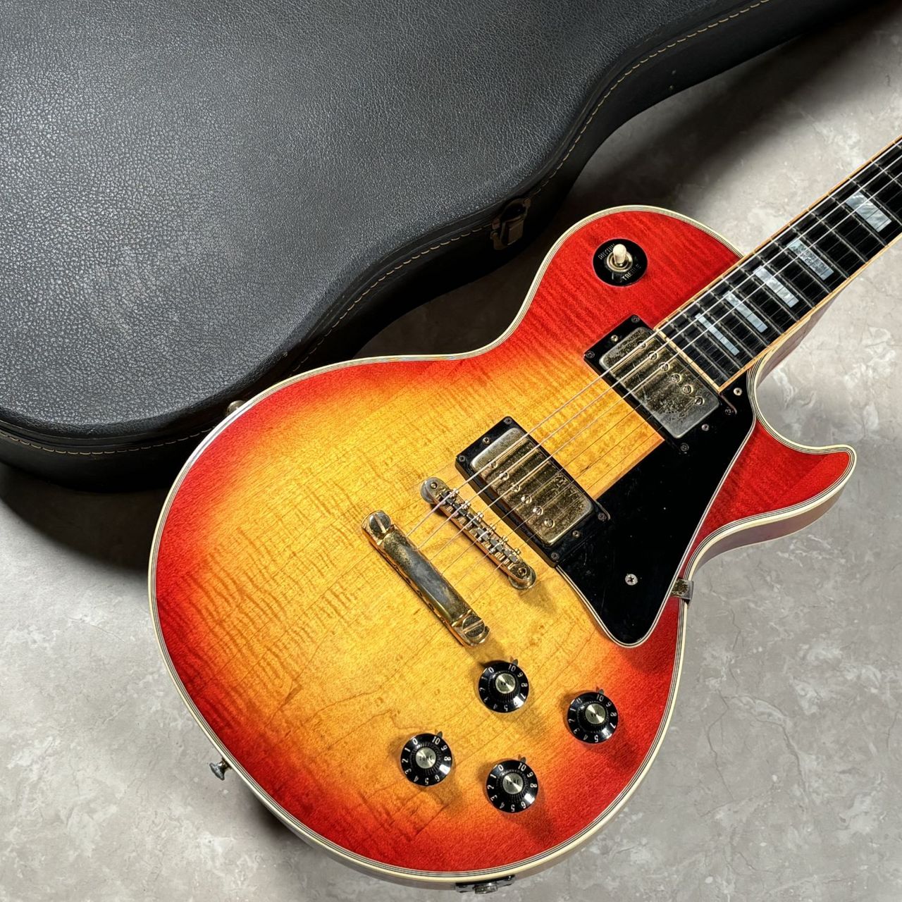 【週末限定値下】JEDSON (ジェドソンレスポールカスタムジャパンビンテージ) Gibson Les Paul Custom Twentieth Anniversary Cherry Sunburst【1975