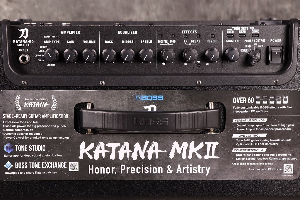 BOSS KATANA-50 MkII EX Guitar Amplifier ボス 刀 KTN50 2EX ギター ...
