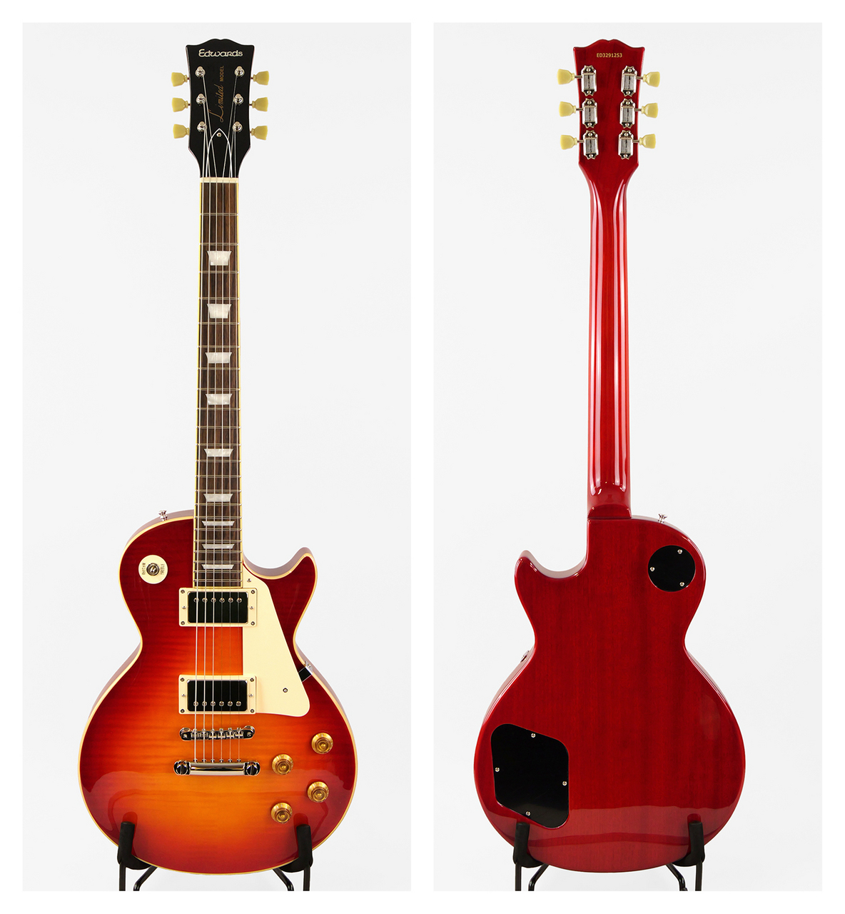 EDWARDS E-LP-STD Cherry Sunburst レスポール ESP 《※入荷しました。 在庫あります。》 EDWARDS E-LP-STD