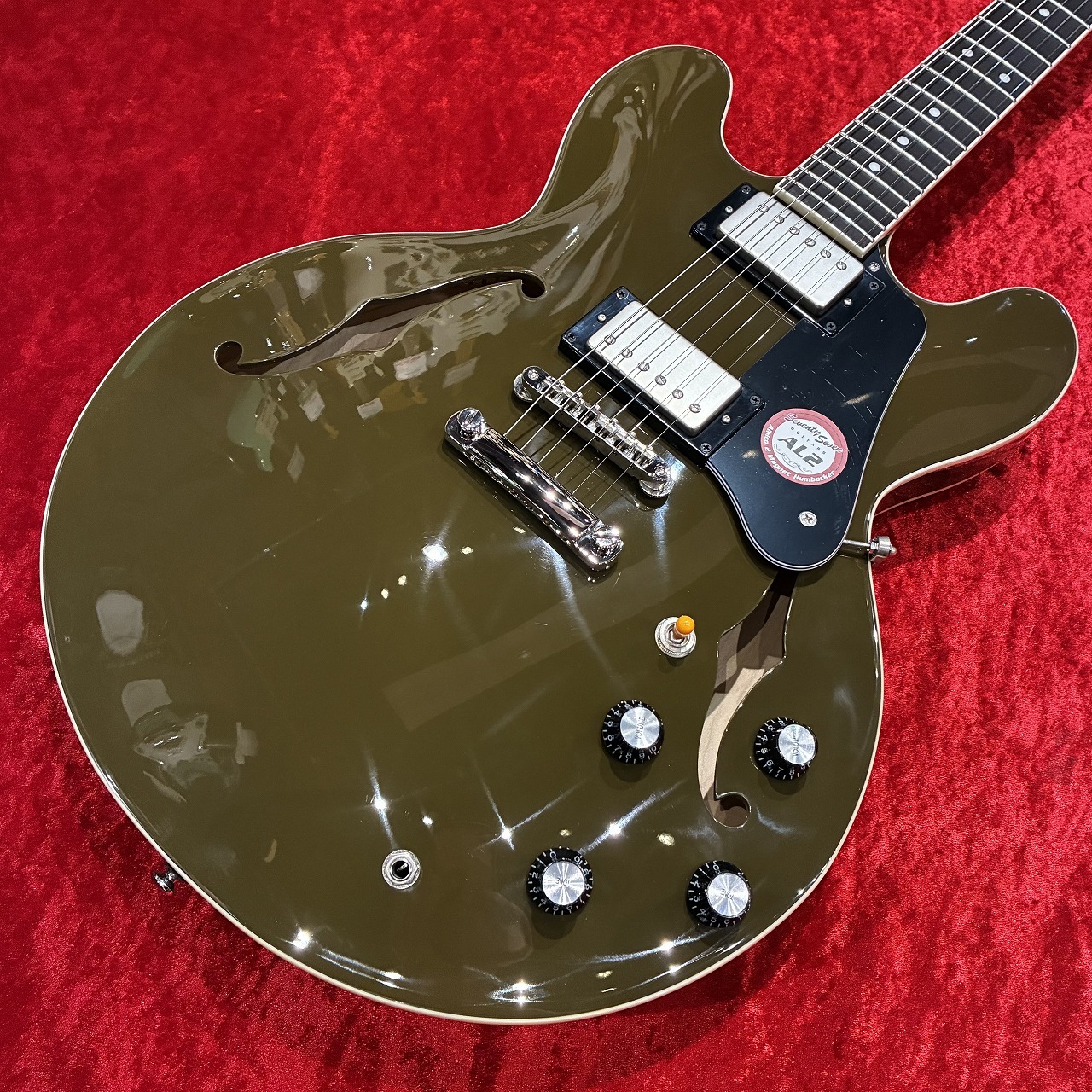 Seventy Seven Guitars EXRUBATO-STD-JT ~Olive Green~ 3.37kg
