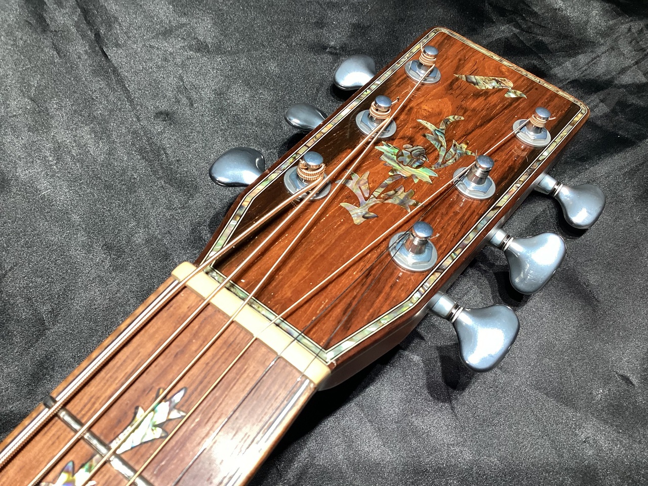 Morris M-8001SP ハカランダ指板&サイドバック カスタムオーダー