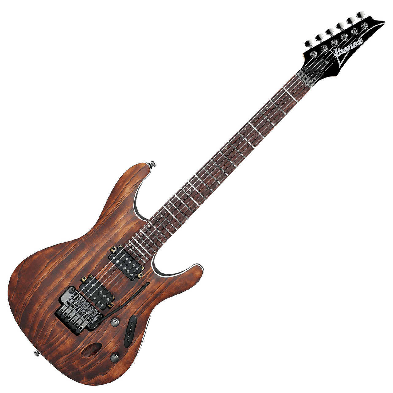 Ibanez エレキギター ブラウン セミホロウボディ Ibanez S520AH Antique Brown Stained エレキギター（新品/送料無料