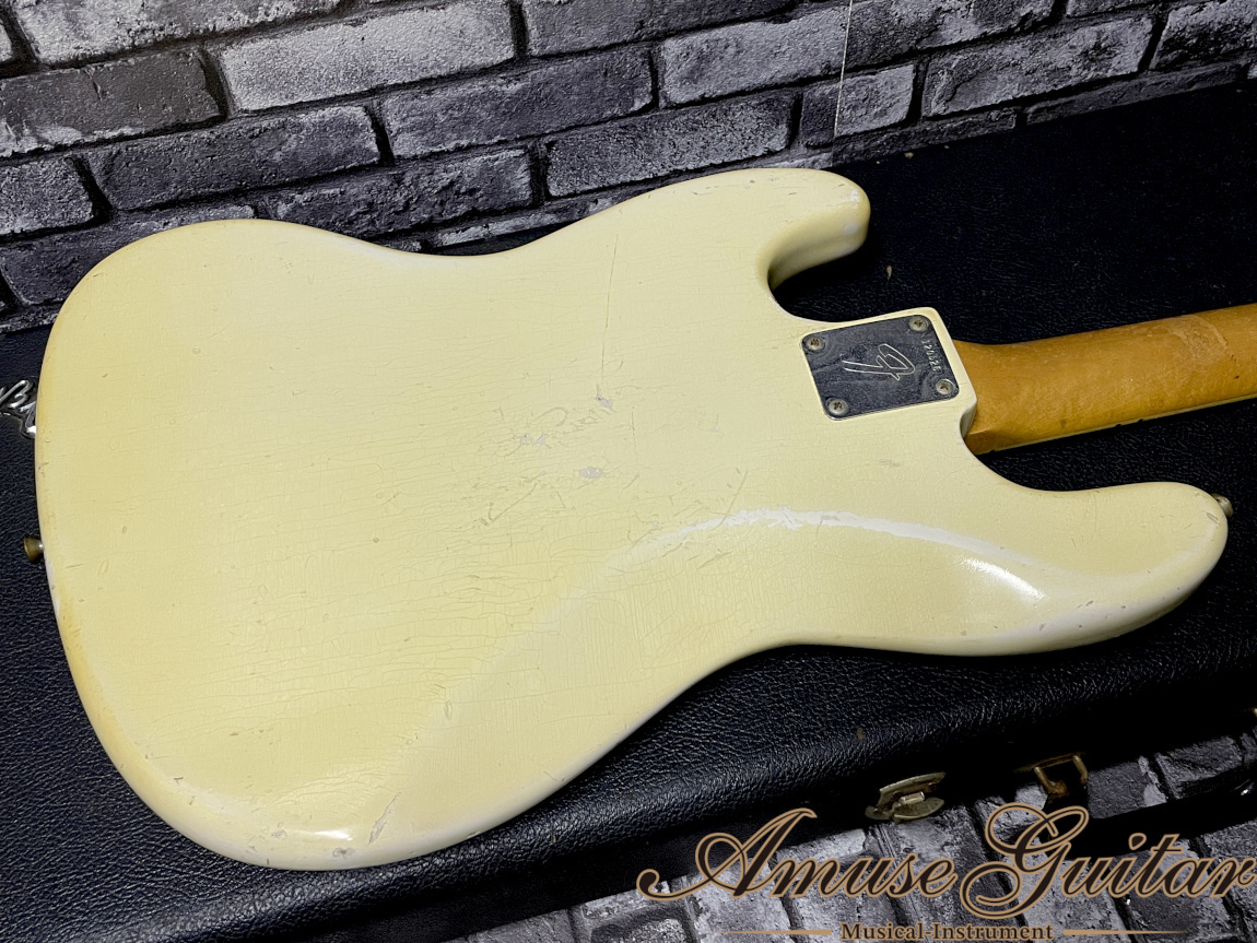 Fender Jazz Bass # Olympic White 1966年製【Matching Head】