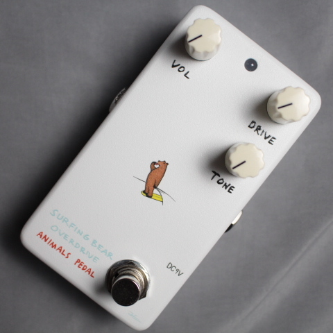 【美品】Animals Pedal Surfing Bear Overdrive Animals Pedal SURFING POLAR BEAR BASS OVERDRIVE MOD BY BJF