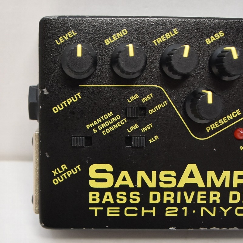 タイムセールセールTECH 21 BASS D DI V1後期型 TECH21 エフェクター / ベースプリアンプ/DISansAmp BASS DRIVER DI V1