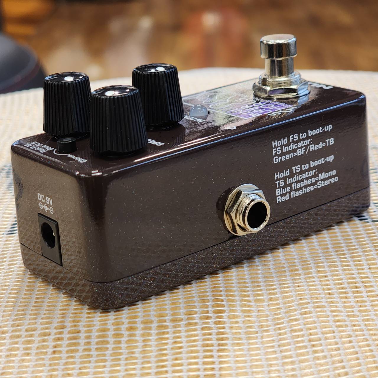 nux NCH-5 Mini SCF コーラス フランジャー ピッチ