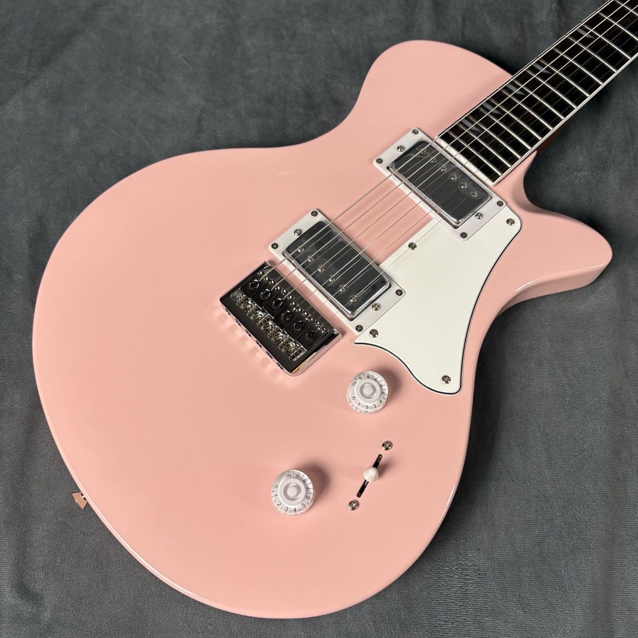 【人気No.1】 RYOGA HORNET Shell Pink エレキギター ハムバッカー ベイクド ギター