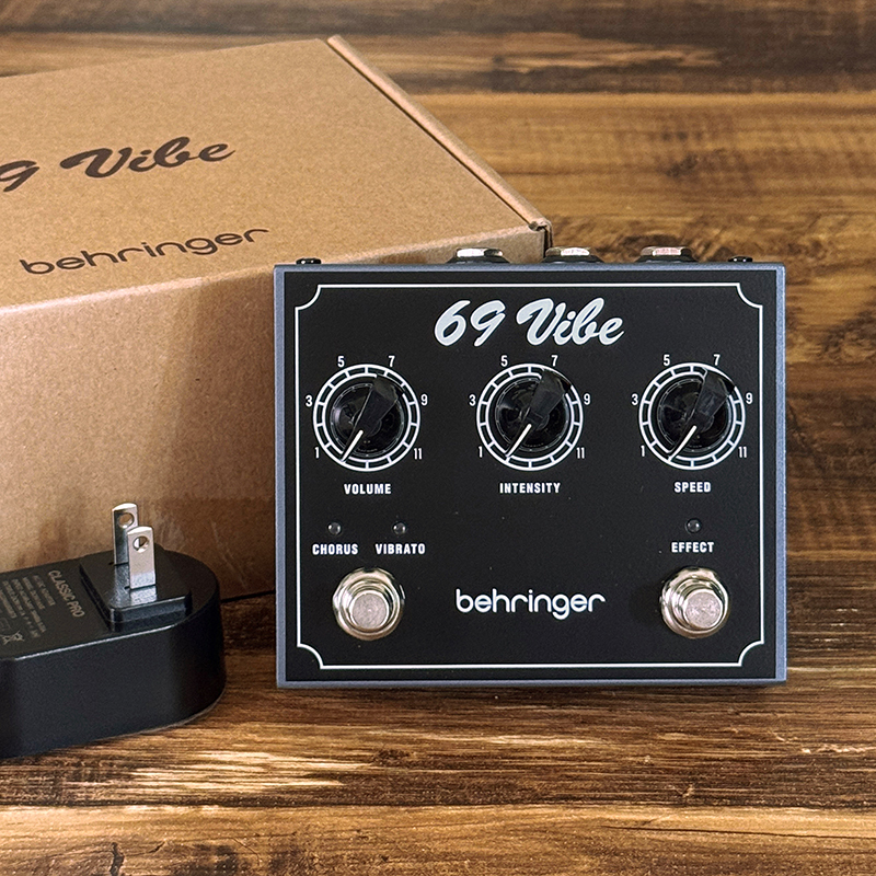 Behringer 69 Vibe ベリンガー　ユニバイブ系 ベリンガー / 69 VIBEの特徴と使い方などをレビュー