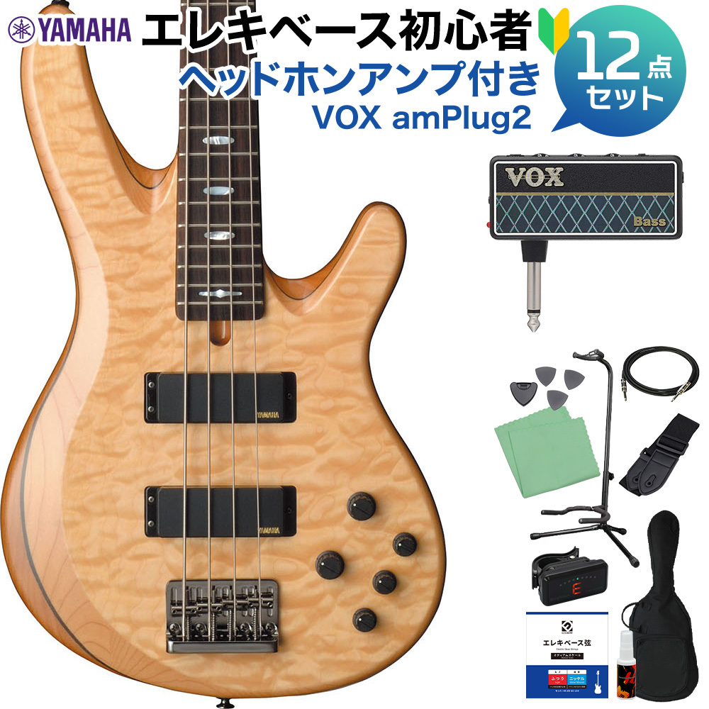 YAMAHA TRB1004J NT ベース初心者12点セット【ヘッドホンアンプ付】 ナチュラル（新品/送料無料）【楽器検索デジマート】