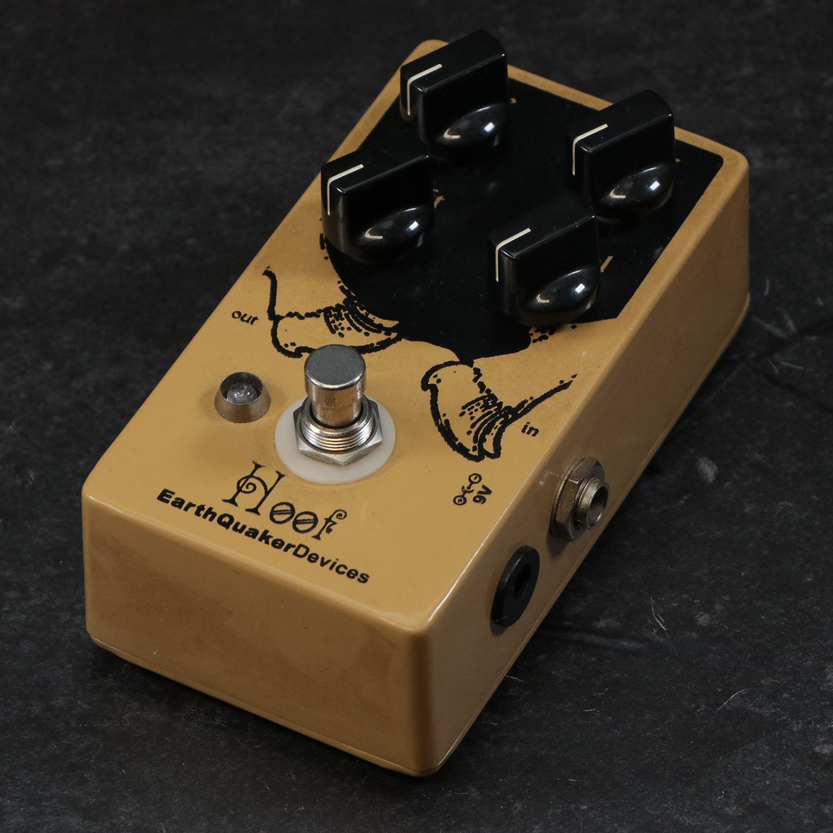 EarthQuaker Devices Hoof 4-Knob Hybrid Fuzz ファズ 【SN 1195