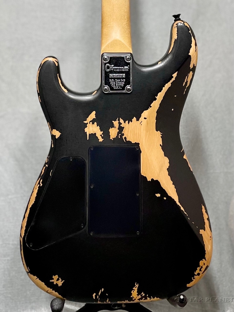 Charvel Pro Mod Relic San Dimas Style 1 HH FR -Weathered Black