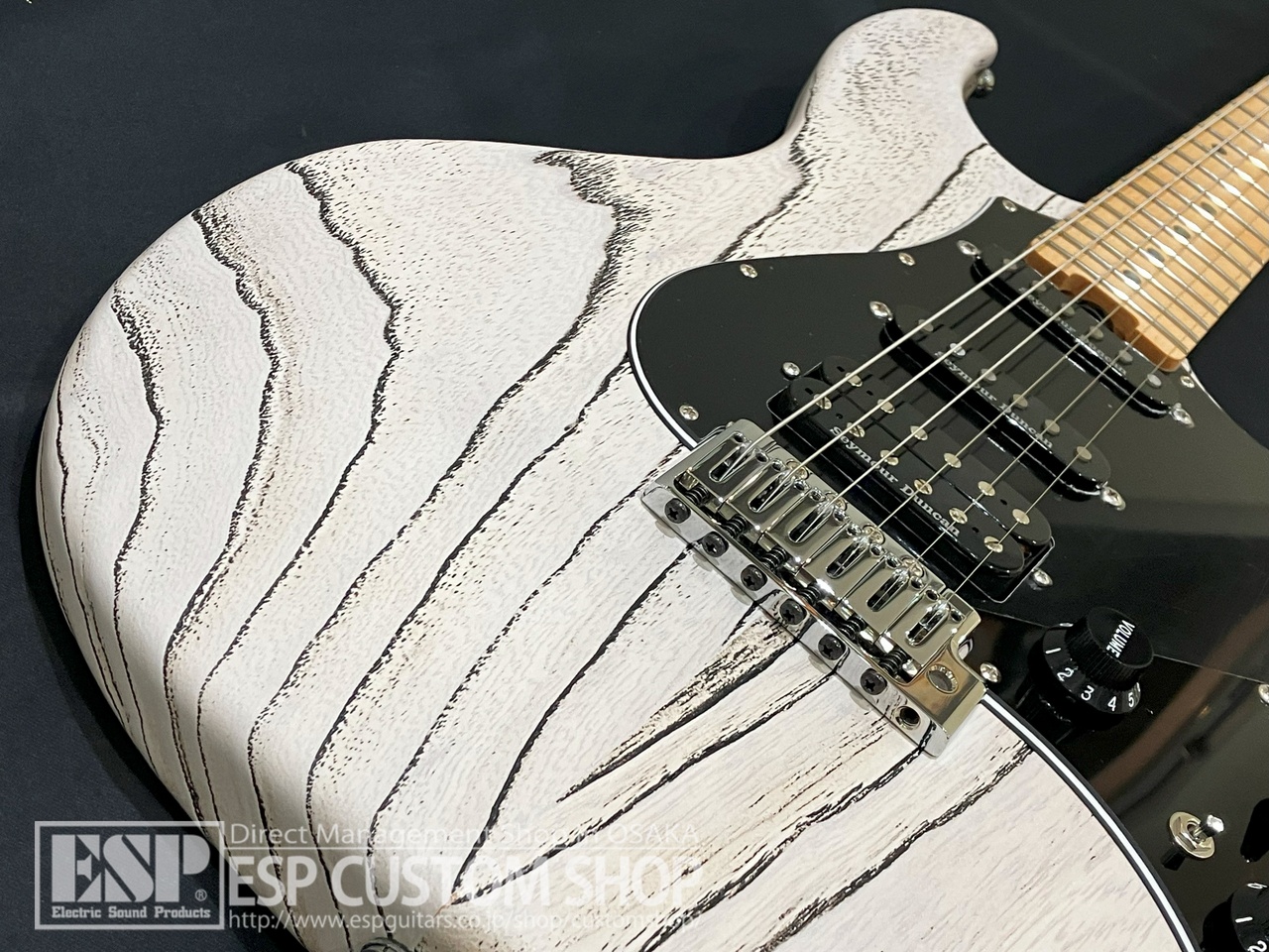 ESP SNAPPER-AS/M Drift Wood White w/Black Filler（新品/送料無料