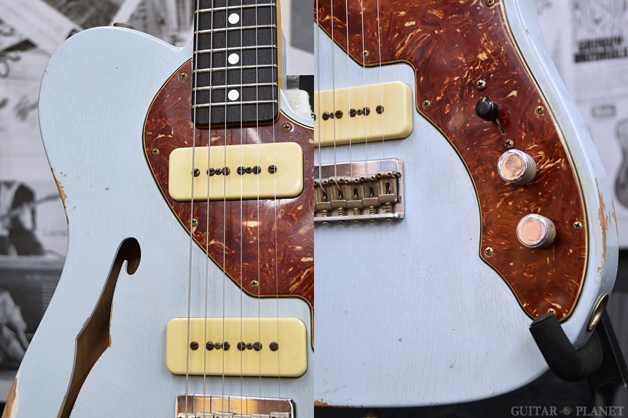 Fender Custom Shop MBS Double P90 Telecaster Thinline Relic -Sonic