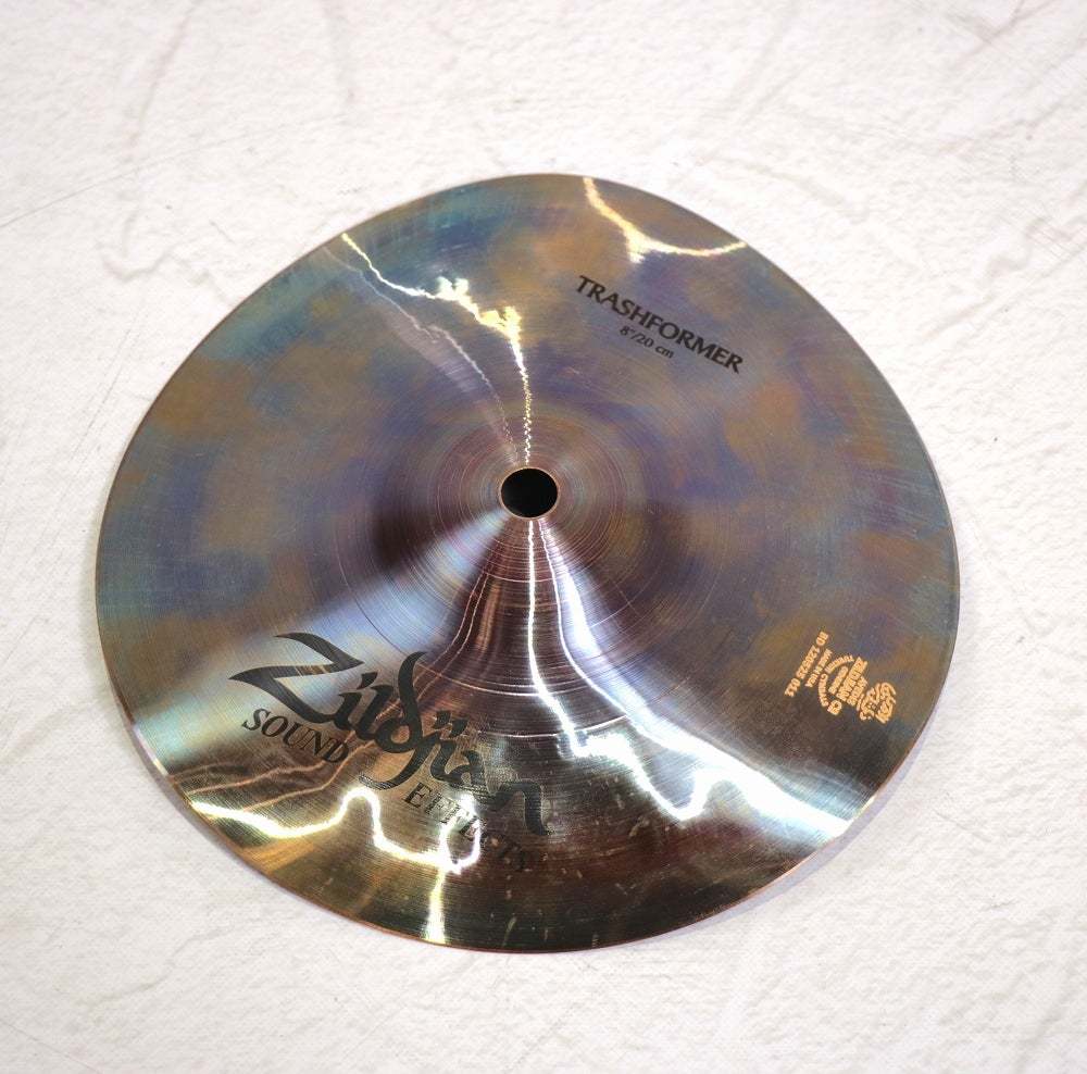廃盤レア　帯付き　バタフライ・エフェクトシリーズ2作品セット Zildjian ZXT8TF Zildjian 8” FX TRASHFORMER エフェクトシンバル