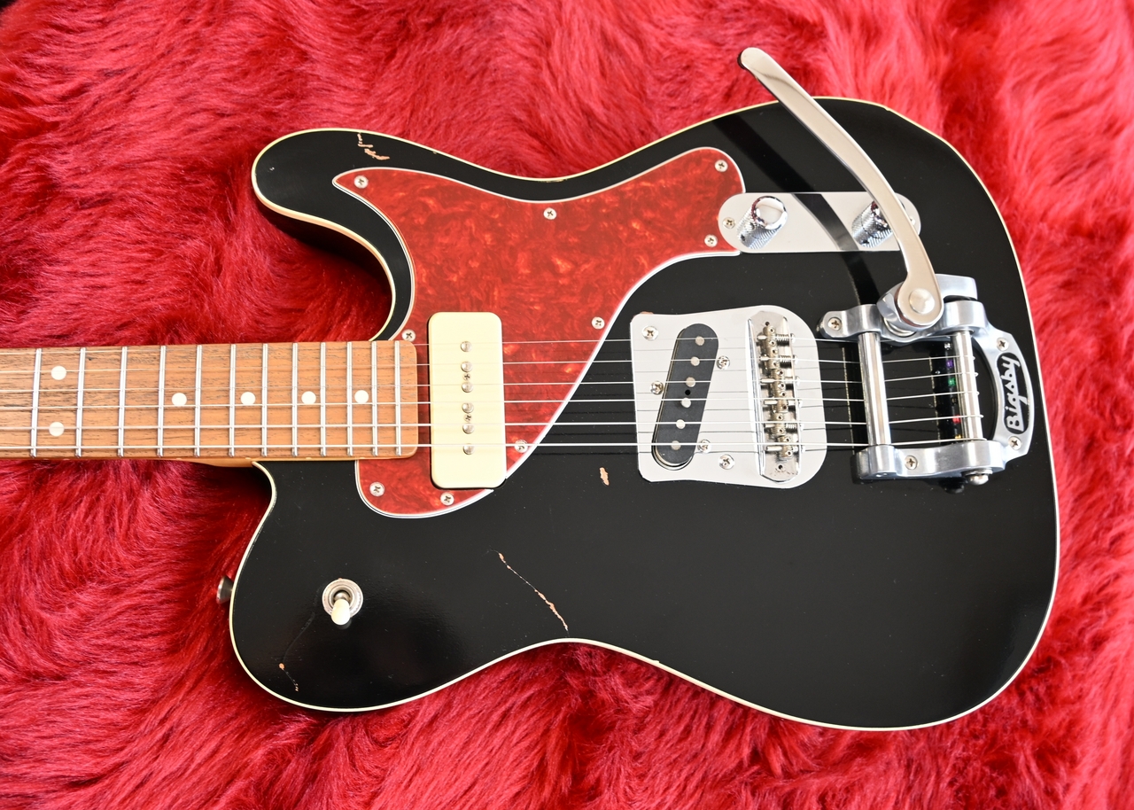 Moon Reggae Master Black Semi Order W Bigsby （中古）【楽器検索