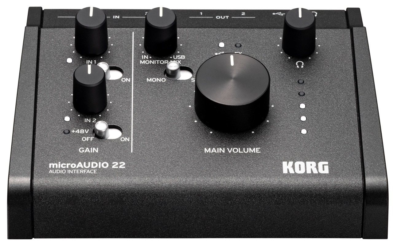KORG microAudio 22 - AUDIO INTERFACE -