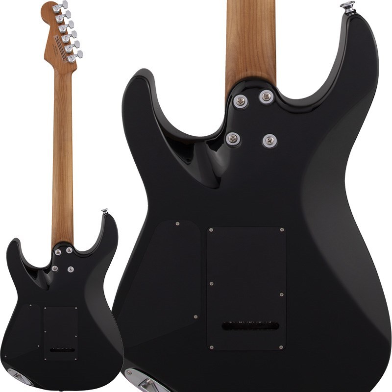 美品：Charvel ストラト黒 ProMod SanDimas２H FTR Pro-Mod San Dimas Style 1 HSS FR E Sassafras Satin Black