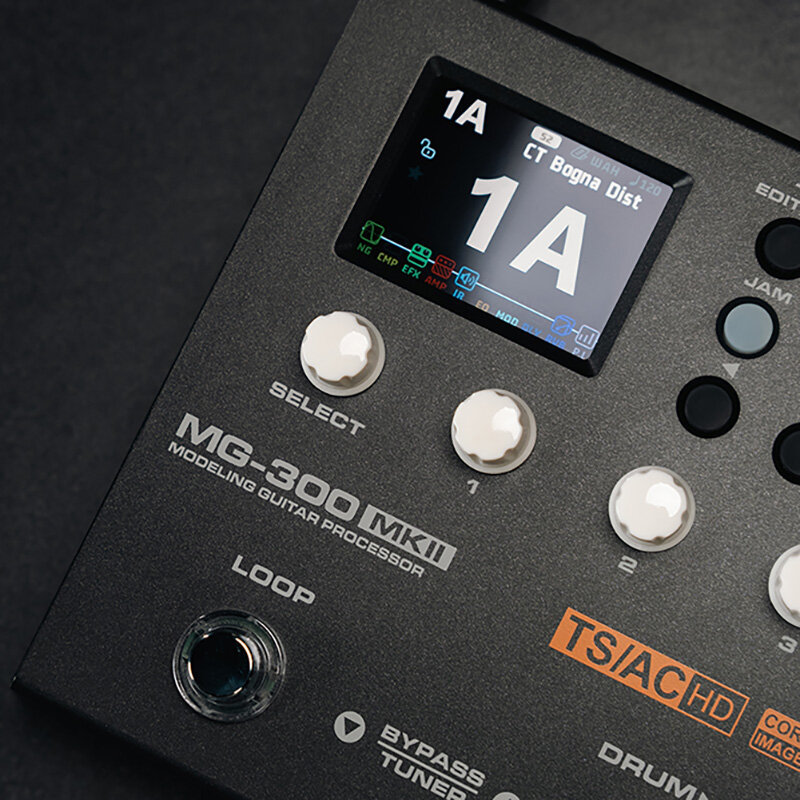 NUX MG-300 ギターエフェクター（箱無し、海外購入） NUX MG-300 MKII マルチエフェクター ニューエックス | 島村楽器