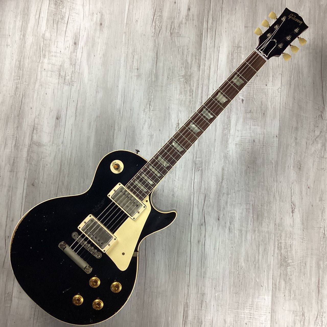Gibson Custom Shop Murphy Lab 1958 Les Paul Standard ALL EBONY