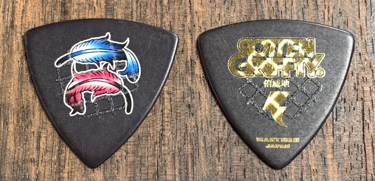 MASTER 8 JAPAN ROTTENGRAFFTY 侑威地 Signature Model Pick RGYUICHI1