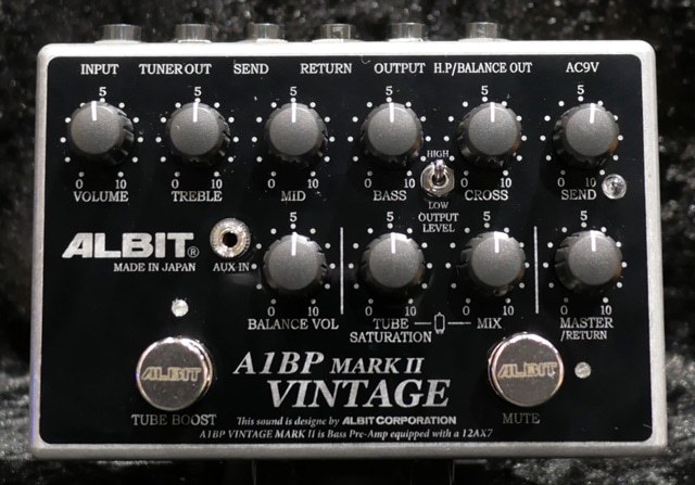 ALBIT A1BP VINTAGE MARK II BASS PRE-AMP（新品）【楽器検索デジマート】