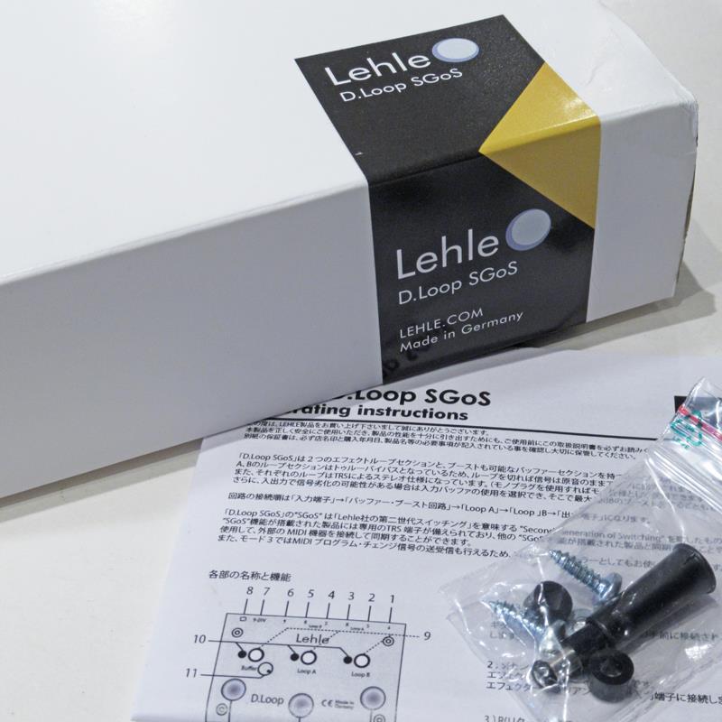 Lehle D.Loop エフェクトループスイッチャー LEHLE D.LOOP SGOS: Programmable networkable FX looper